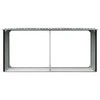 Sodo malkinė, antracito, 330x92x153cm, galvanizuotas plienas