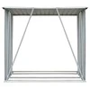 Sodo malkinė, žalia, 163x83x154cm, galvanizuotas plienas