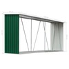 Sodo malkinė, žalia, 330x84x152cm, galvanizuotas plienas