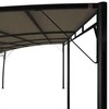Sodo markizė nuo saulės, taupe spalvos, 6x3x2,55m