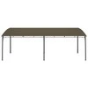 Sodo markizė nuo saulės, taupe spalvos, 6x3x2,55m