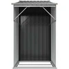 Sodo pašiūrė, antracito, 277x93x179cm, galvanizuotas plienas
