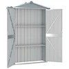 Sodo pašiūrė, pilka, 116x45x175cm, galvanizuotas plienas