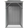 Sodo pašiūrė, pilka, 277x93x179cm, galvanizuotas plienas