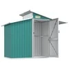 Sodo pašiūrė, žalia, 270x130x208,5cm, galvanizuotas plienas