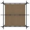 Sodo pavėsinė su įtraukiamu stogu, taupe spalvos, 3x3m