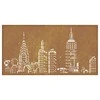 Nuotraukų rėmelis Sodo sienos dekoracija, 105x55cm, corten plienas, panorama