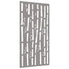 Nuotraukų rėmelis Sodo sienos dekoracija, 105x55cm, corten plienas, bambukas