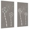 Nuotraukų rėmelis Sodo sienos dekoracija, 2 dalių, 105x55cm, corten plienas