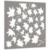 Nuotraukų rėmelis Sodo sienos dekoracija, 55x55cm, corten plienas, klevo lapai