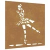 Nuotraukų rėmelis Sodo sienos dekoracija, 55x55cm, corten plienas, balerina