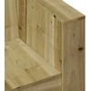 Sodo sofos dalis, 79x60x62cm, impregnuota pušies mediena