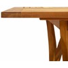 Sodo stalas, 150x90x75cm, akacijos medienos masyvas