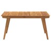 Sodo stalas, 150x90x75cm, akacijos medienos masyvas