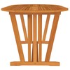 Sodo stalas, 160x85x75cm, eukalipto medienos masyvas