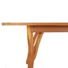 Sodo stalas, 200x90x75cm, akacijos medienos masyvas