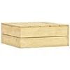 Sodo stalas, 75x75x31cm, impregnuota pušies mediena