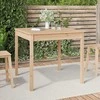 Sodo stalas, 82,5x82,5x76cm, pušies medienos masyvas