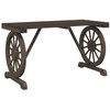 Sodo stalas, 115x55x65cm, eglės medienos masyvas