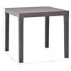 Sodo stalas, moka spalvos, 78x78x72cm, plastikas