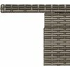 Sodo stalas, pilkas, 100x55x73cm, poliratanas/akacijos mediena