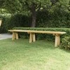 Sodo suoliukas, 220cm, impregnuotos pušies medienos masyvas
