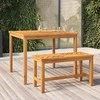 Sodo suoliukas, 80cm, akacijos medienos masyvas