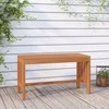 Sodo suoliukas, 80cm, eukalipto medienos masyvas