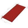 Sodo suoliukas su pagalvėle, 120cm, bambukas