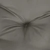 Sodo suoliuko pagalvėlė, tamsiai pilka, 120x50x7cm, audinys