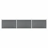 Sodo tvora, pilkos spalvos, 526x106cm, WPC (49073+2x49075)