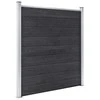 Sodo tvora, pilkos spalvos, 699x186cm, WPC