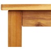 Sodo valgomojo stalas, 180x90x75cm, akacijos medienos masyvas