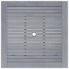 Sodo valgomojo stalas, 88x88x74cm, akacijos medienos masyvas