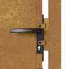 Sodo vartai, 105x130cm, corten plienas