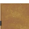 Sodo vartai, 105x155cm, corten plienas