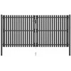 Sodo vartai, antracito spalvos, 4x2,25m, plienas