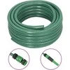 Sodo žarna su tvirtinimo detalėmis, žalia, 0,5", 10m, PVC