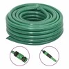 Sodo žarna su tvirtinimo detalėmis, žalia, 0,75", 30m, PVC