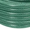 Sodo žarna su tvirtinimo detalėmis, žalia, 0,5", 50m, PVC