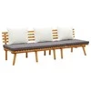 Lova Sodo sofa, 200x65cm, akacijos medienos masyvas