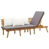 Lova Sodo sofa, 200x65cm, akacijos medienos masyvas