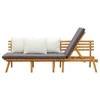 Lova Sodo sofa, 200x65cm, akacijos medienos masyvas