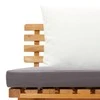Lova Sodo sofa, 200x65cm, akacijos medienos masyvas