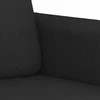 Sofa Krėslas, juodos spalvos, 60cm, audinys