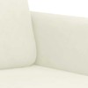 Sofa Krėslas, kreminės spalvos, 60cm, aksomas