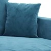 Sofa Krėslas, mėlynos spalvos, 60cm, aksomas
