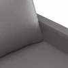 Sofa Krėslas, pilkos spalvos, 60cm, dirbtinė oda