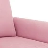 Sofa Krėslas, rožinės spalvos, 60cm, aksomas