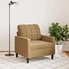 Sofa Krėslas, rudos spalvos, 60cm, aksomas
